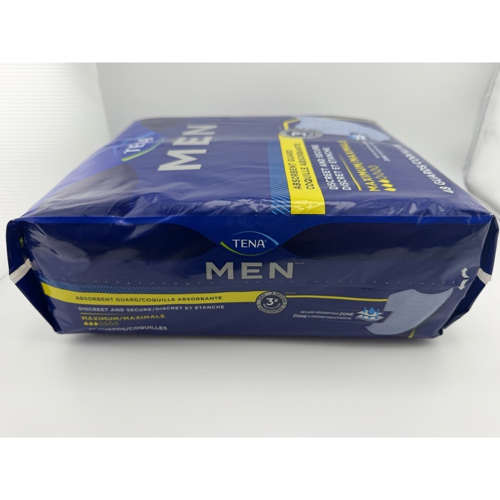 Tena Incontinence Guards for Men, Maximum Absorbency, 48 ct - Picture 5 of 6